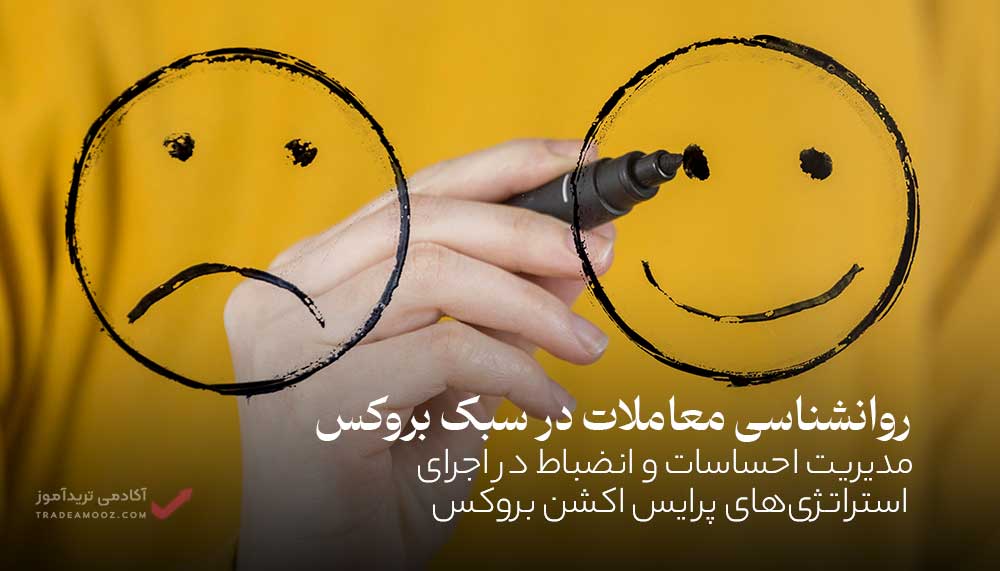 مدیریت احساسات و انضباط در اجرای استراتژی‌های پرایس اکشن بروکس